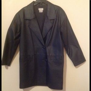 Men's size (M) Tribeca Studios Leather Jacket